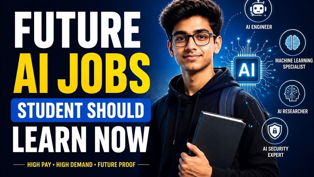 Future ai jobs student should learn now | high pay | high demand ...