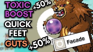 Toxic Boost Guts Ursaring Hits Like A Bear Wut Pokebilities