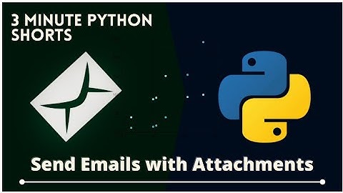 Send emails with attachments using python | yagmail | python email automation | #pyGuru