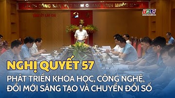 Họp Ban Chỉ đạo triển khai Nghị quyết 57 | THLC