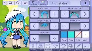 How to make Lesley from MLBB in gacha life screenshot 5
