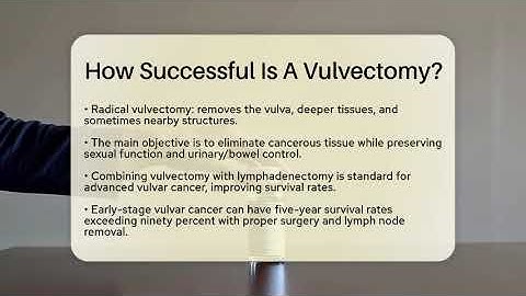 How Successful Is A Vulvectomy? - The Operating Table