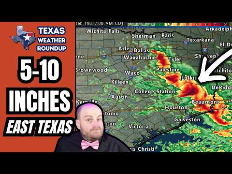 Tropical Storm Edouard Landfall: Houston Misses It, East Texas Gets Soaked | 9/1
