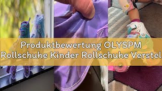 Produktbewertung Olyspm Rollschuhe Kinder Rollschuhe Verstellbar Rollschuhe Damen,Led Rollschuhe Und