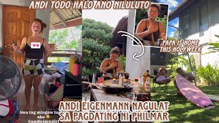Andi Eigenmann Nagulat Sa Pagdating Ni Philmar Sa Bahay Lang Sila Nong Holyweek
