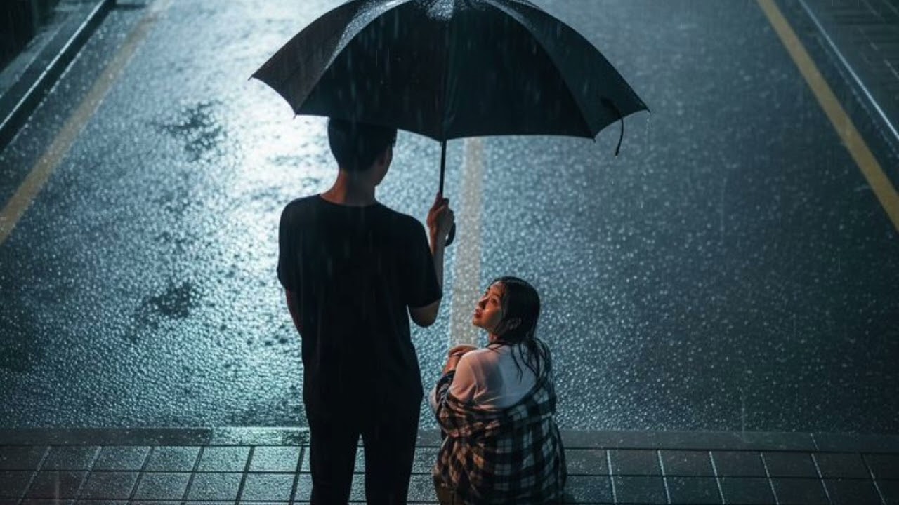 Rain Between Us ☔ | Emotional K-Drama OST Inspired Lofi R&B (Rainy Night Love Story)