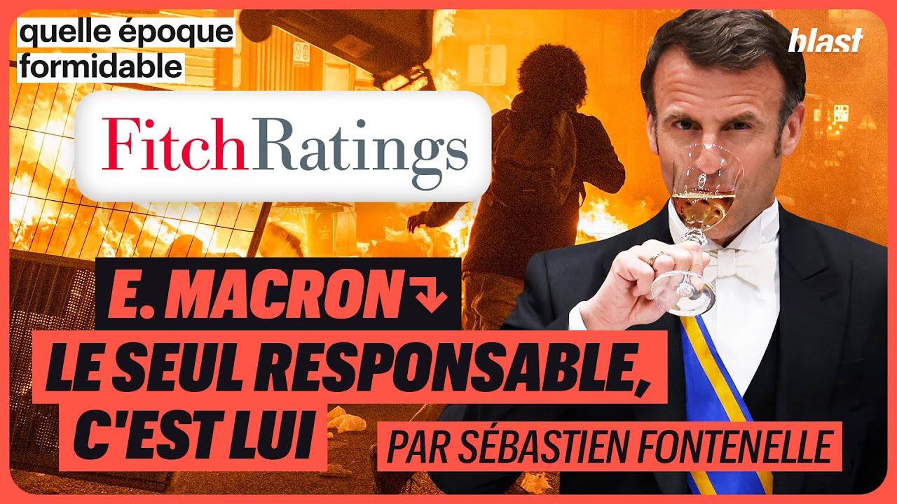 ⁣E. MACRON : LE SEUL RESPONSABLE, C'EST LUI