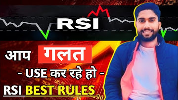 RSI Trading Strategy : You Are Using It Wrong | RSI Indicator Divergence | Best RSI Formula