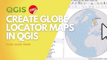 Create globe locator maps in QGIS