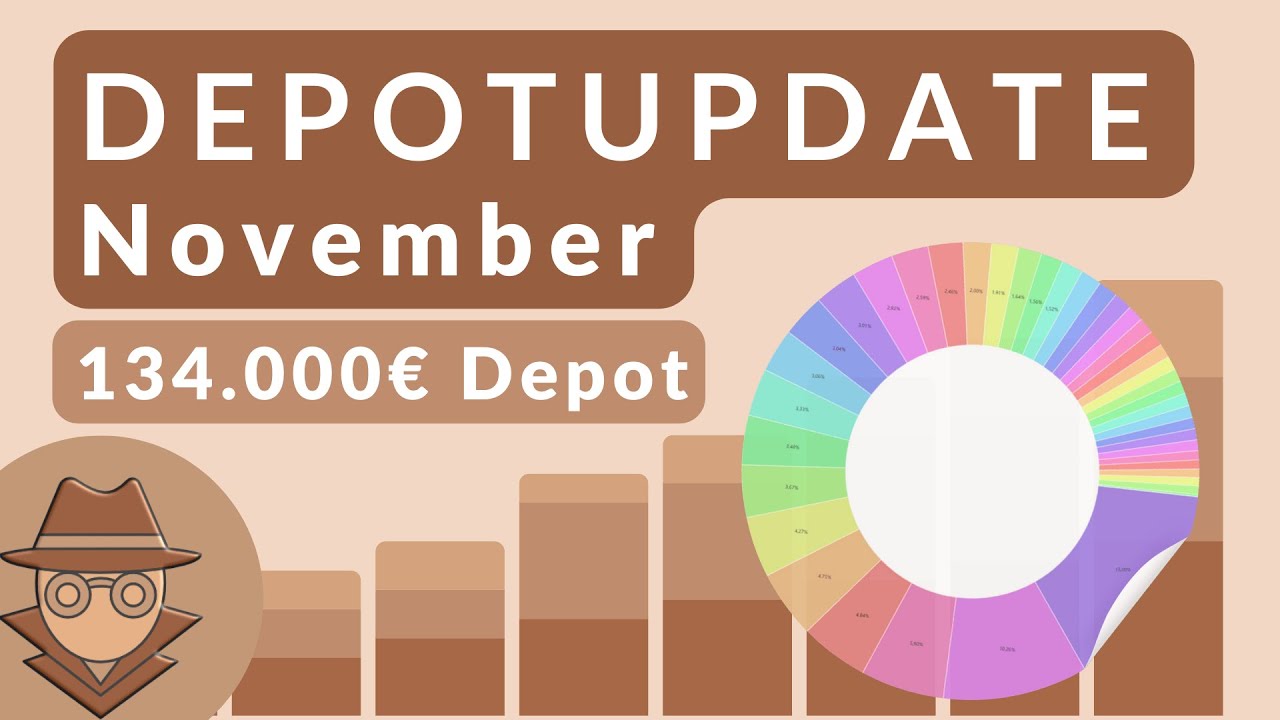 Depotupdate: 134.000€ DIVIDENDEN Depot | November 2025