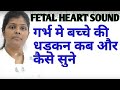 Fetal heart Tone according to presentation lecture in hindi | Feetal Heart Sound device | FHS & FHR