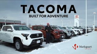 Lease a New 2025 Toyota Tacoma SR5 for $325 / Month * | Markquart Toyota