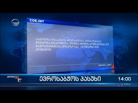 ევროპის საბჭოს ოფიცილაური პასუხი და პოლიტიკური შეფასებები
