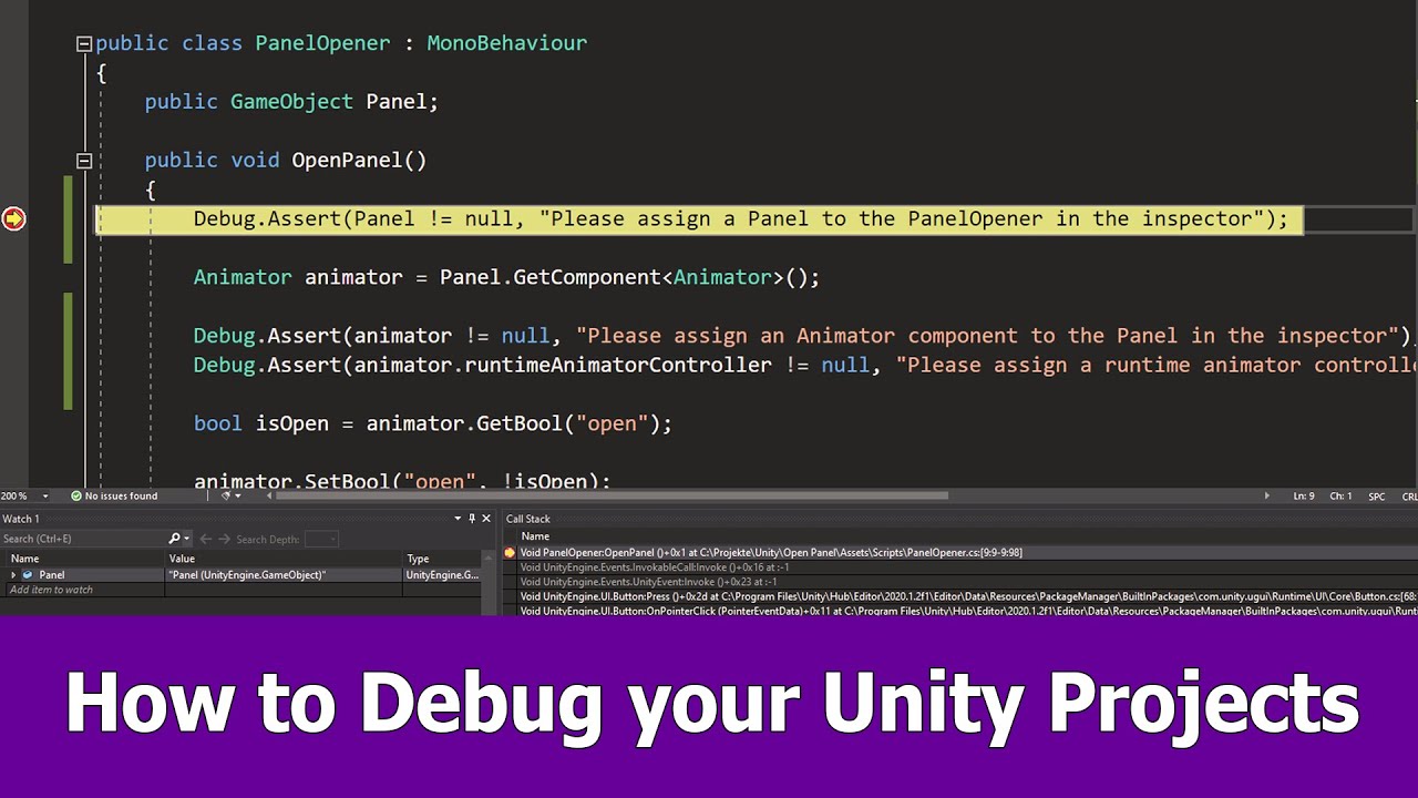 Tutustu 60+ imagen unity visual studio debug