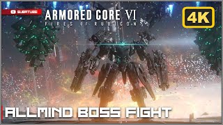 ARMORED CORE 6 NG++ ALLMIND Boss Fight 4K Coral Release Final Boss & Ending (PS5)