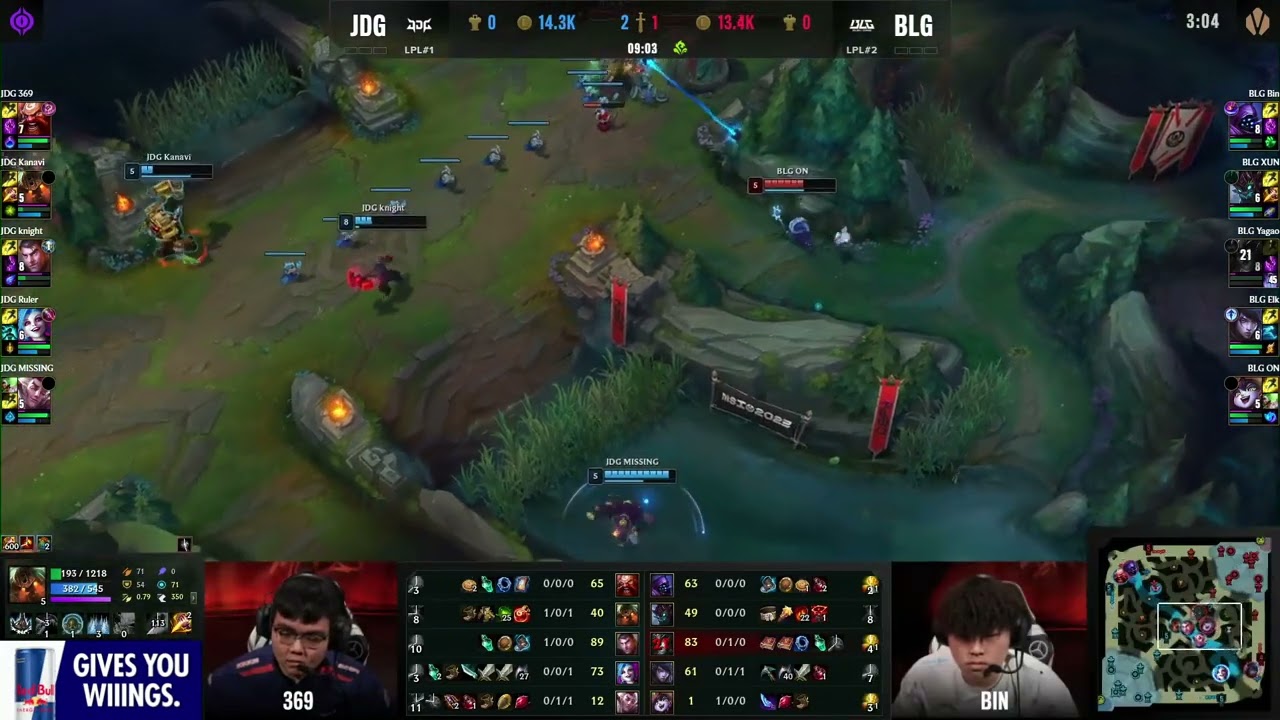 Kanavi's level 5 jungle Nautilus casually diving mid