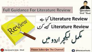 Literature review in research proposal ...