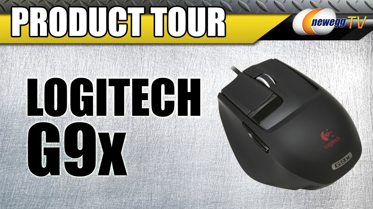 Logitech G9x Black Laser Gaming Mouse -