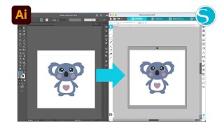 Export Adobe Illustrator designs to Silhouette Studio