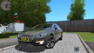 City Car Driving 1.4.1 Peugeot 508 [G27] screenshot 4