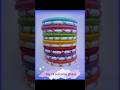 # sovik craft # Day 16 # # new design cotton thread multicoloured bangles #
