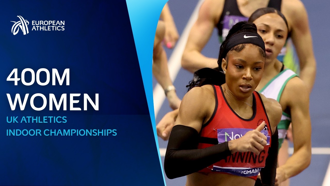 Dramatic Comeback! 🫨 Women's 400m Race Replay | UK Athletics Indoor Championships