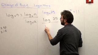 Free Math Lessons Change Of Base Formula For Logarithms