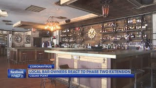 Bar owners reaction to extension of phase 2