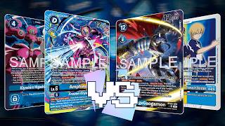 Amphimon Vs MirageGaogamon | EX12 | Digimon Card Game