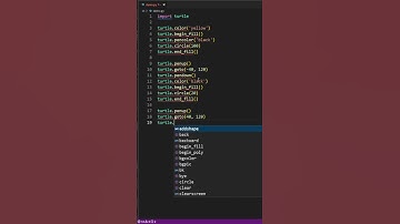 Draw SMILE Icon with Python #shorts #python #programming #drawing #smile