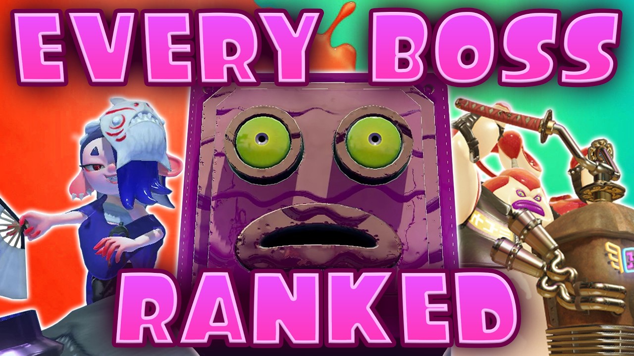 An In-Depth Ranking of EVERY Splatoon Boss