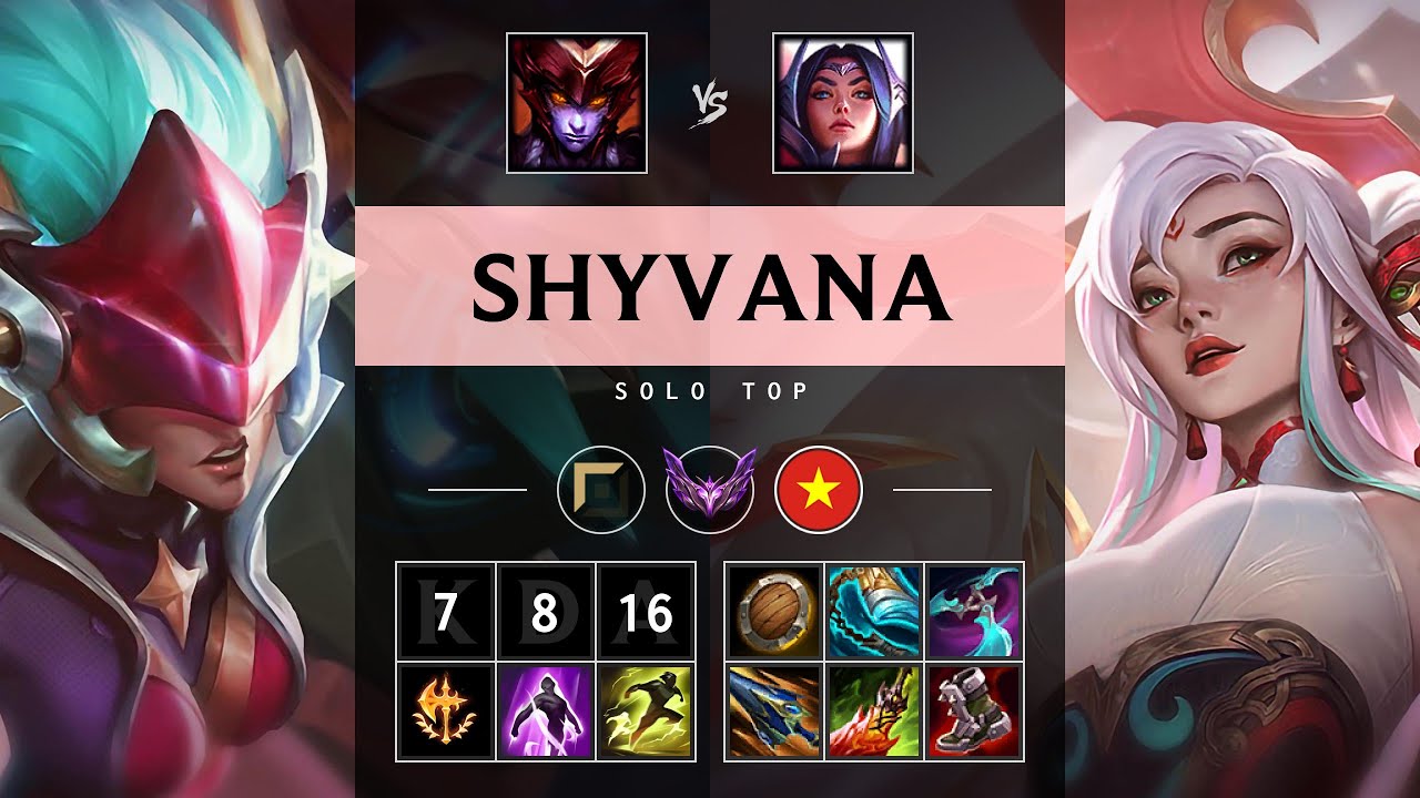 Shyvana Top vs Irelia - VN Master Patch 25.18