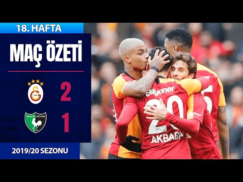 ÖZET: Galatasaray 2-1 Denizlispor | 18. Hafta - 2019/20