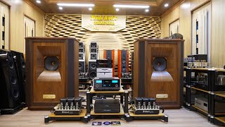 Test loa tannoy Westminster Royal GR siêu lướt và bộ  Mcintosh đèn 275 pre C2700 đầu CD350.