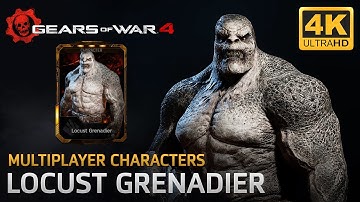 Gears of War 4 - Multiplayer Characters: Locust Grenadier