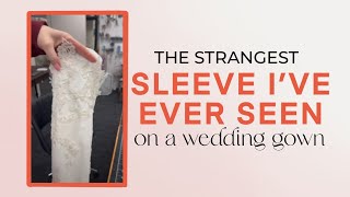 The Strangest Sleeve Ive Ever Seen A Dress Manufacturer Make