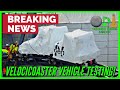 Velocicoaster Construction Progress - Ride Vehicle Testing