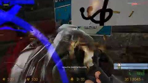 ZOMBIE ESCAPE MOD ON COUNTER-STRIKE: SOURCE, MAP: ZE_ravenholm, CSS