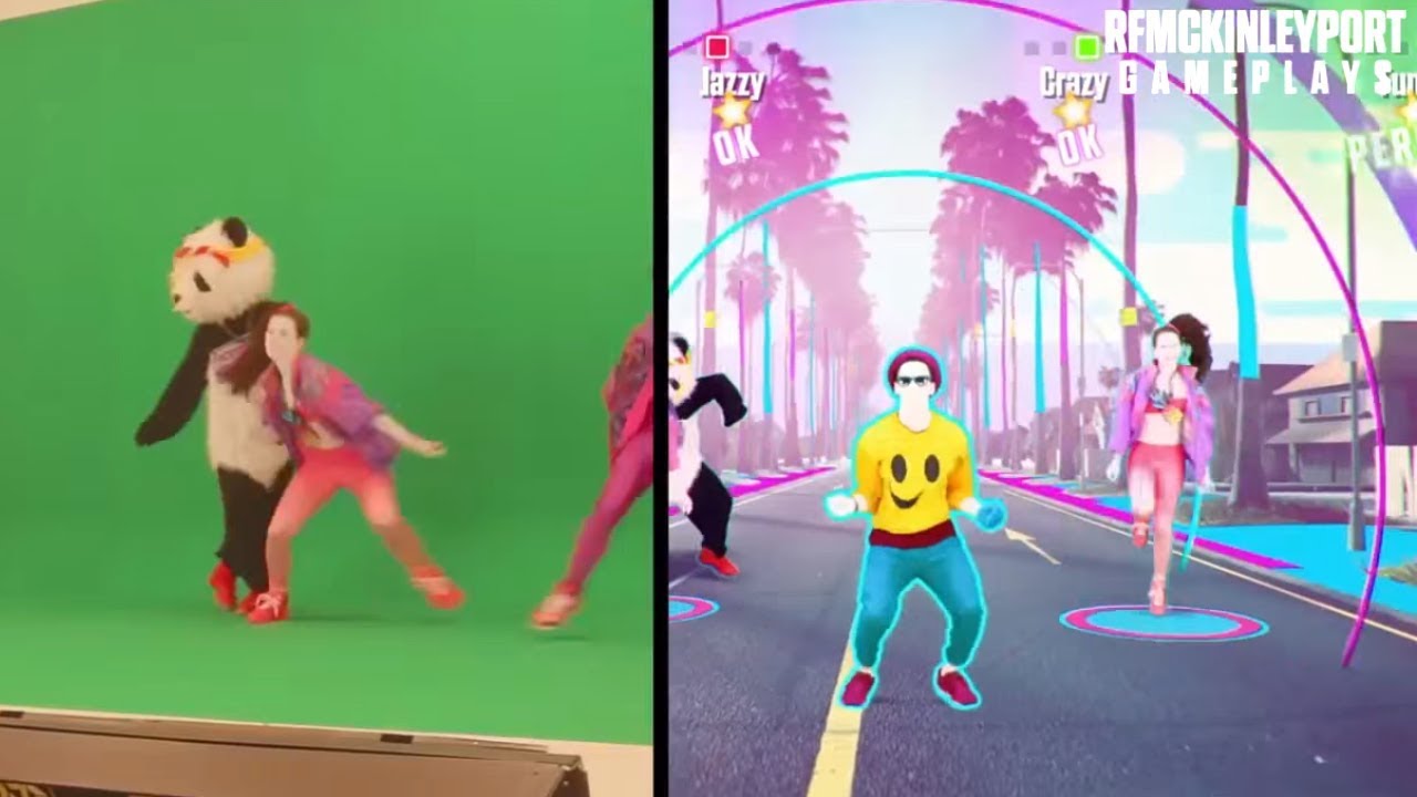 Just Dance Real dancers behind the scenes 3 YouTube