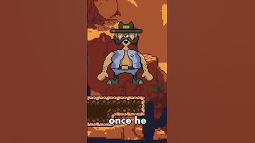 Can YOU defeat an Alien Cowboy? 🤠👾 #mobilegame #indiedev #gamedev #kirby #onigirli #unity