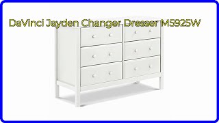 REVIEW (2026): DaVinci Jayden Changer Dresser M5925W. ESSENTIAL details.