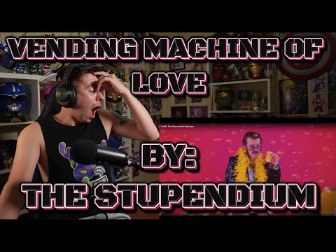 WHAT THE HECK IS THIS GAME???!!!!! Blind reaction to The Stupendium - Vending Machine Of Love