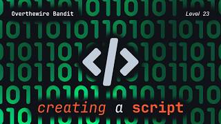 I create a script to hack this machine | overthewire bandit23