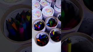 Kit Colorir no Tubolata com Lápis de Cor Personalizado