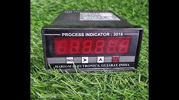 Span Calibration with Process Indicator 3016