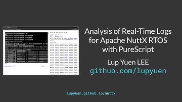 Analysis of Real-Time Logs for Apache NuttX RTOS with PureScript