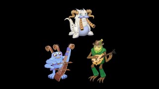 My Singing Monsters - Plant Island Bowgart Gjoob Shugabush Trio