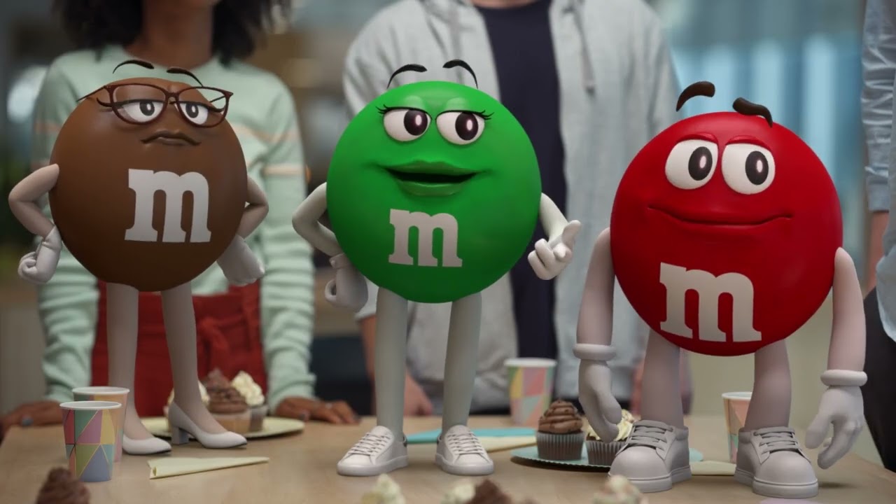 M&M's: Crispy, Blue, Yellow, Green, Red • Ads of the World™