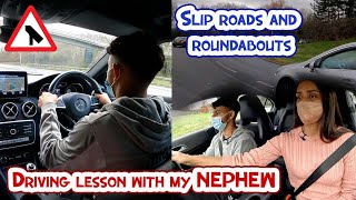 Multi Lane Roundabouts and Tips on Dual Carriageways | Straight lining roundabouts