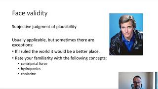 4.4 Construct validity